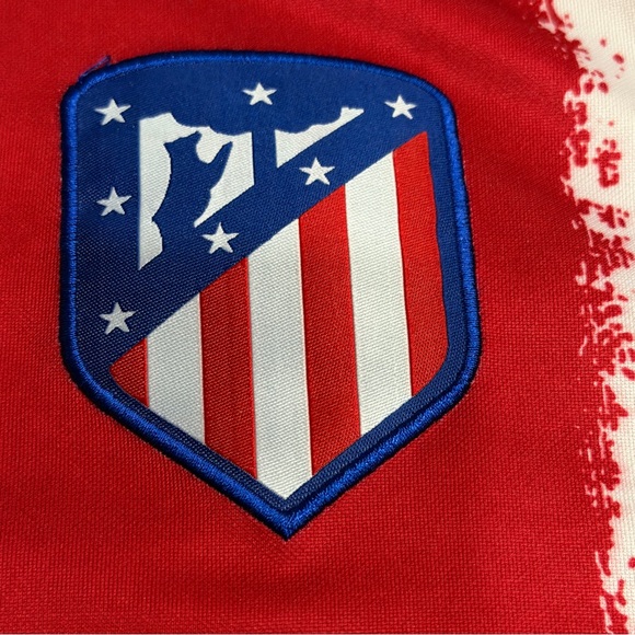 Atletico De Madrid Men L Jersey #6 Trade Online Plus 500 Red Laliga 21-22 Season - Picture 4 of 8
